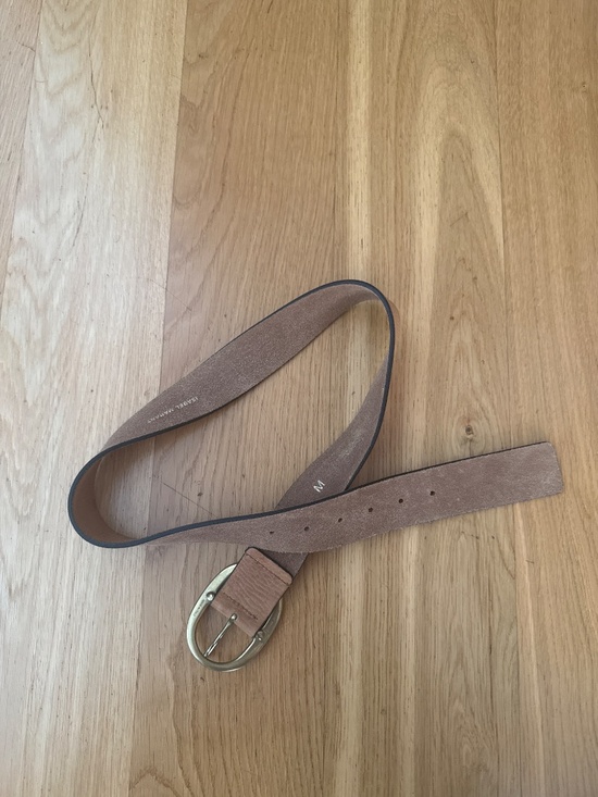 Isabel Marant tan leather belt